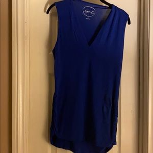 INC sleeveless v neck